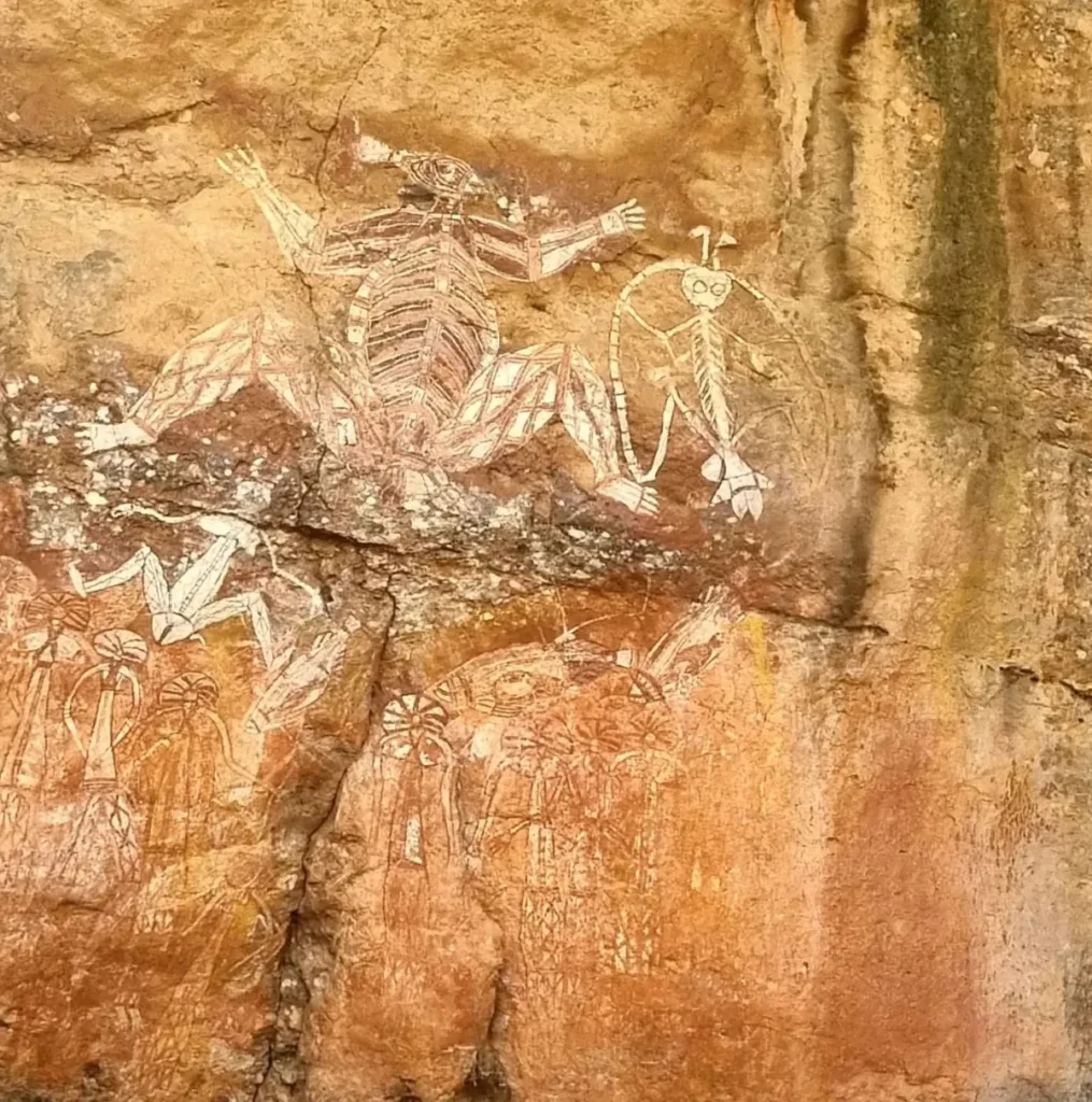 The rock art