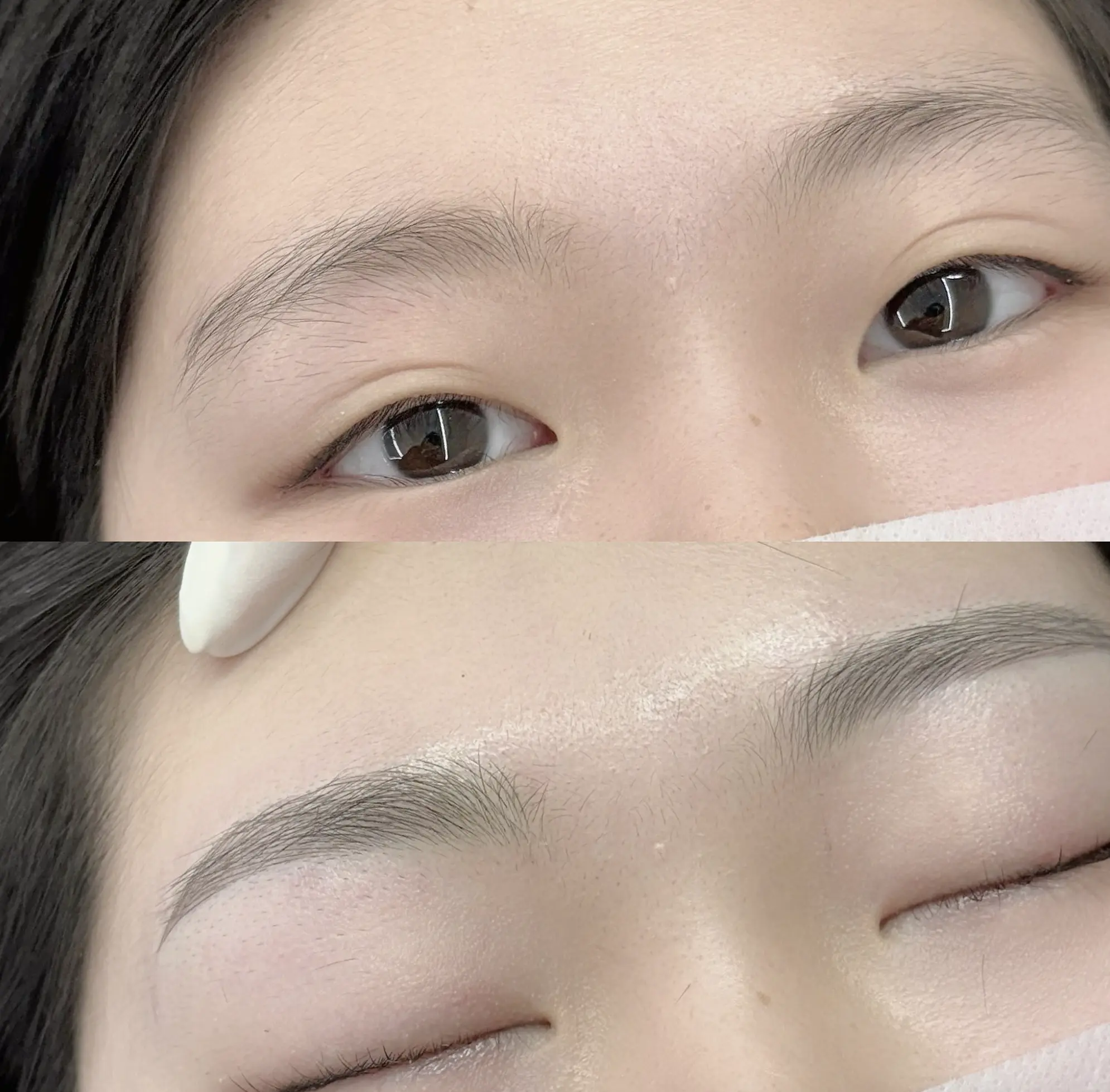 eyebrow waxing and tint combo